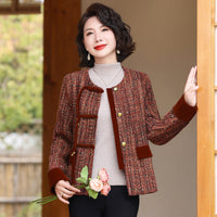 Mom's Short Coat Middle-aged And Elderly Autumn Clothes