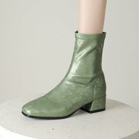 New Chinese-style Womens Shoes French- Elegance Fashion Booties