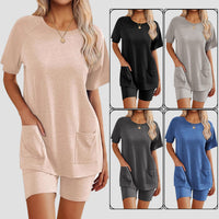 Breathable Home Sportwear Casual Slimming Two-Piece Set
