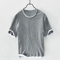 Fashion Summer Men's Casual Short-sleeved T-shirt