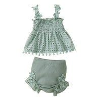 Baby Girl Infant Fashion Two-piece Suit