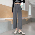 Women's SpringAutumn Straight-Cut Casual Pants