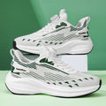 Rotating Buckle Fly-kit Mesh Casual Sports Running Men's Shoes