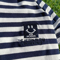 Striped Modal Cotton T-shirt Small Dog Cat Bipedal Parent-child Wear