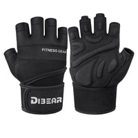 Summer Outdoor Fitness Wristband Non-Slip Half-Finger Gloves