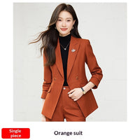 Women's Long-Sleeve Blazer With Collar