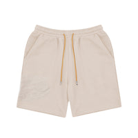 Heavy Embroidery Loose Shorts Solid Color Casual
