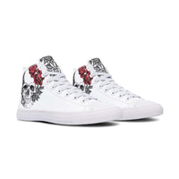 Printed Couple High Top Canvas Shoes