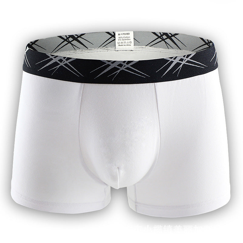 Men's U-convex Sexy Mid Waist Boxers