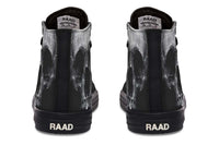 Fashion Printed Couple High Top Canvas Shoes