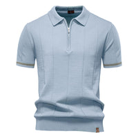 Fashion New Men's Business Casual Short Sleeve