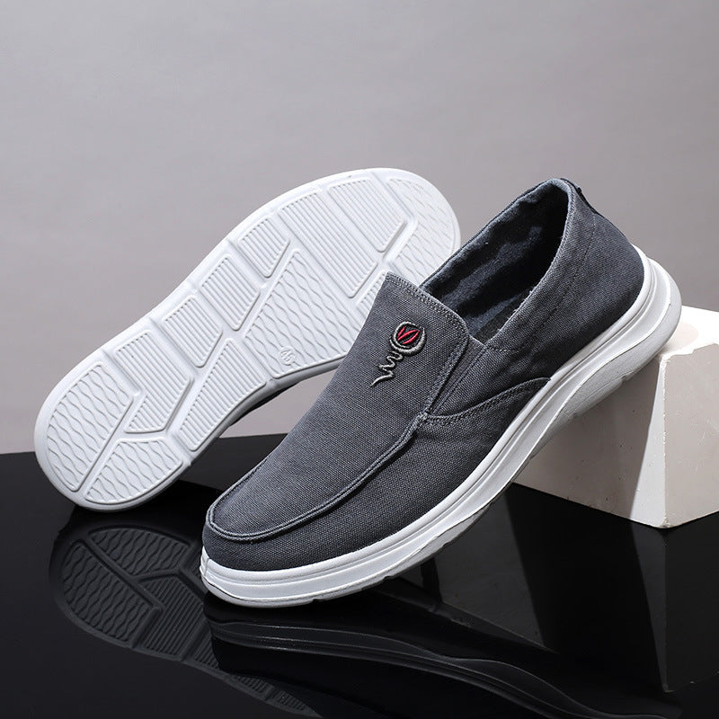 Old Beijing Cloth Shoes Men's Plus Size Canvas