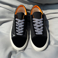 Black Warrior Plaid Classic Low-top Shoes High Street Canvas