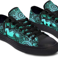 Fashion Printed Couple High Top Canvas Shoes
