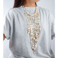 Shell Tassel Handwoven Ocean Beach Resort-Style Multi-Layer Necklace