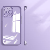 Bare-feeling Invisible Mobile Phone Case With Borderless Transparent Case