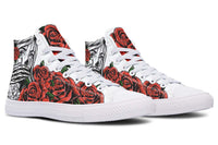High Top Canvas Shoes For Printing Lovers