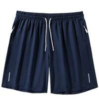 Men's Solid Color Casual Shorts