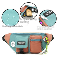 Men's Casual Crossbody Sports Canvas Waist Bag