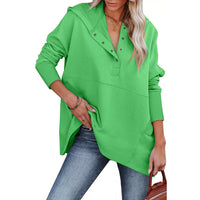 Womens New Loose Casual Batwing Hoodie With A Hood