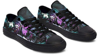 Fashion Printed Couple High Top Canvas Shoes