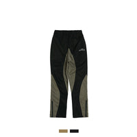American High Street Alphabet Embroidered Panel Contrast Track Pants
