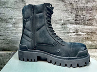 Men's Fashion Casual Round Head Mid-calf Viscose Dr Martens Boots