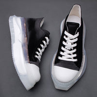 Casual Shoes With Thick Soles And High Height Versatile Lace Up