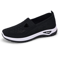 Plus Size Breathable Mesh Slip-on Old Beijing Cloth Shoes For Women