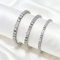 Stainless Steel 316 Tennis Chain Inlaid With Zircon