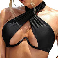 Multi-color Underwire Bikini Top A Multi-wear Small Breasted Female Swimsuit