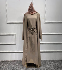 Middle East Dubai Solid Color Three-piece Suit