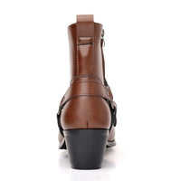 Trendy Wild Men's And Women's Same Style Chain Boots
