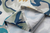 Flower Oil Painting Printed Shirt For Men