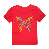 Men's And Women's Baby Half-sleeved Cartoon Printed T-shirt