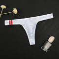 Men's Ice Silk Transparent T-back Thin