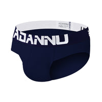 Cotton Men's Solid Color Panties Stretch