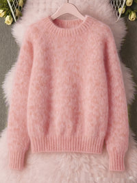 Soft Cozy Loose-fitting Casual Thin Knit Sweater
