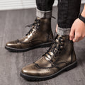 Men's And Women's Fashion High-top British Style Martin Boots