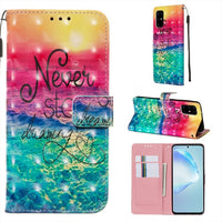 Suitable 3D Painted Leather Case