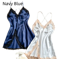 Summer Thin Padded Strap Nightdress
