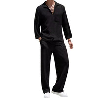 New Casual Shirt Trousers Men's Commuter Suit