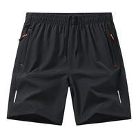 European Size Summer Ice Silk Quick-drying Fifth Pants Men's Sports Basketball Shorts Loose Training Shorts