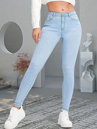 Fashionable Slim-fit Versatile Womens Jeans