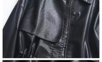 Women's Short Loose Fashion Wallet Coat