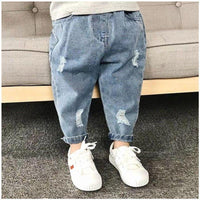 Fashion Personality Boy's Western Style Daddy Pants