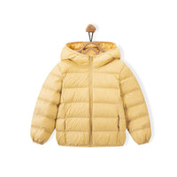 New Boys And Girls Hooded Down Jacket