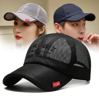 Summer Men's Mesh Breathable Baseball Cap Casual Sun-proof