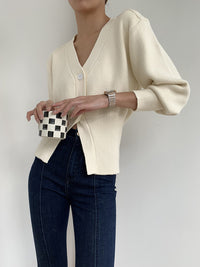 V-neck Sweater Coat Women's Loose Cardigan