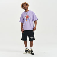 Men's Cartoon Ice Cream Short-sleeved T-shirt